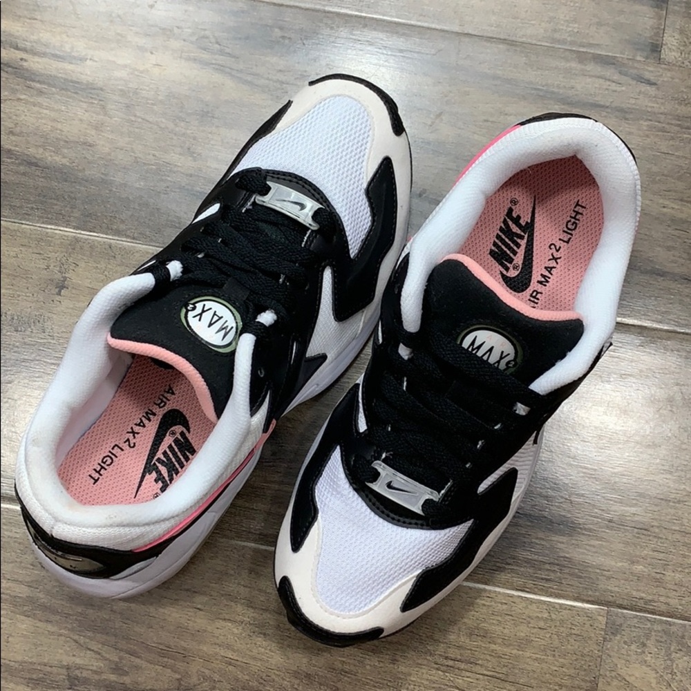 • NIKE AIR MAX2 LIGHT white/bleached coral-black W - Picture 2 of 16